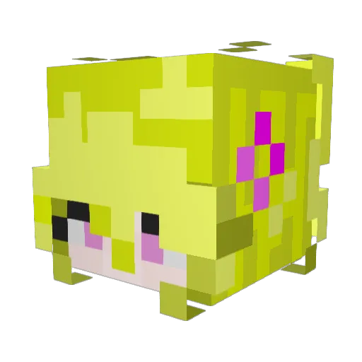 Minecraft-Avatar von Lo1ra: Kopf als 3D-Render
