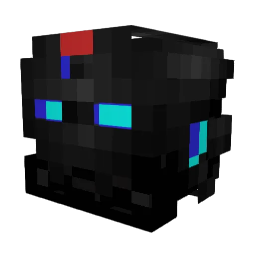 LoKi_1985 Minecraft avatar head, 3D render