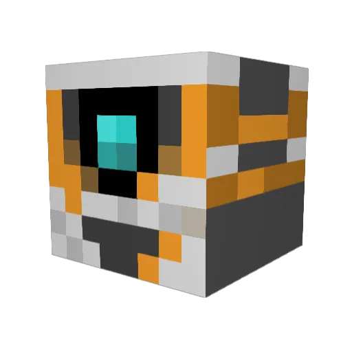 LoLLimetro Minecraft avatar head, 3D render