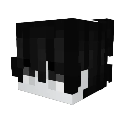 LoLek0330 Minecraft avatar head, 3D render