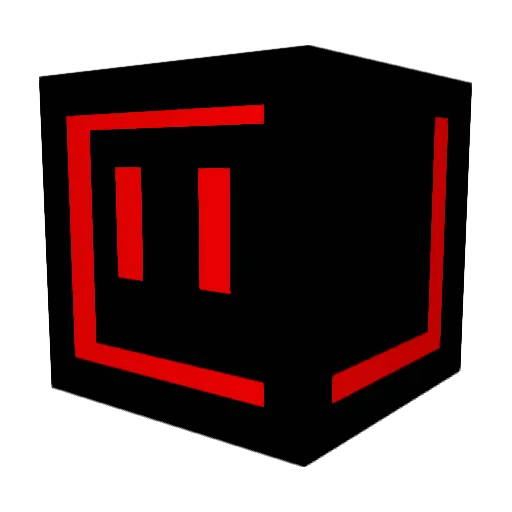 LoLikut Minecraft avatar head, 3D render