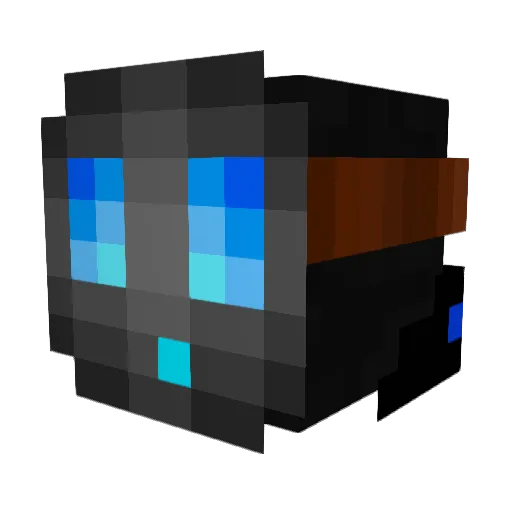 LoUIsH1234 Minecraft avatar head, 3D render