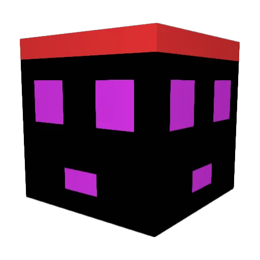 LoadedPills Minecraft avatar head, 3D render