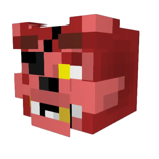 Loader5 Minecraft avatar head, 3D render