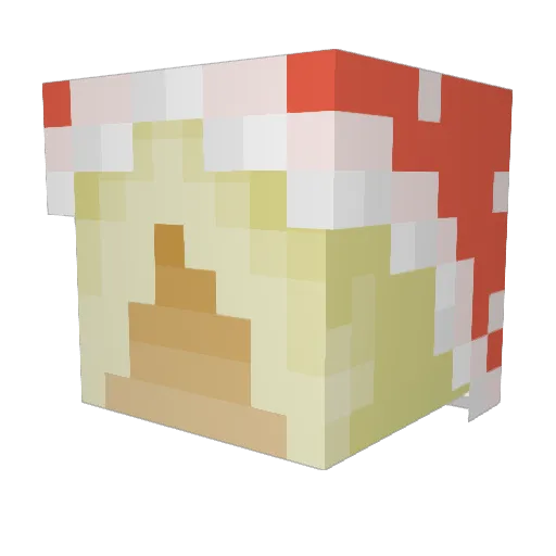Loading_Lea Minecraft avatar head, 3D render
