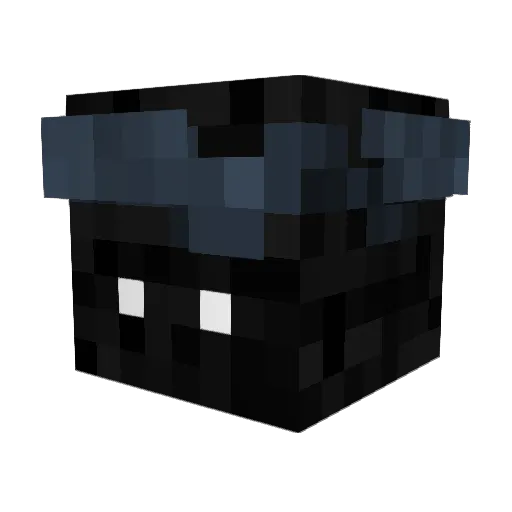 Loaf_Breadman Minecraft avatar head, 3D render