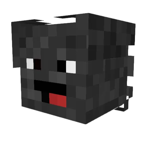 LoamMuncher Minecraft avatar head, 3D render