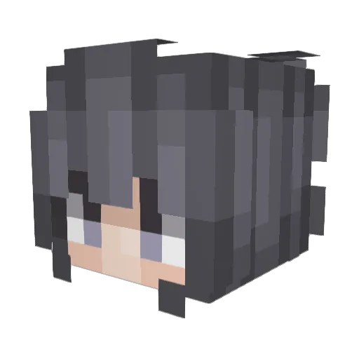 LobbyAccount Minecraft avatar head, 3D render
