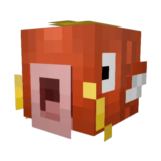 Lobelia_c Minecraft avatar head, 3D render