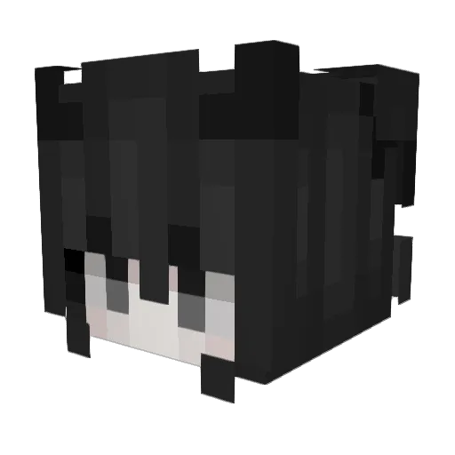LoboFofoPikachu Minecraft avatar head, 3D render