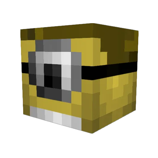Lobo_Cl Minecraft avatar head, 3D render
