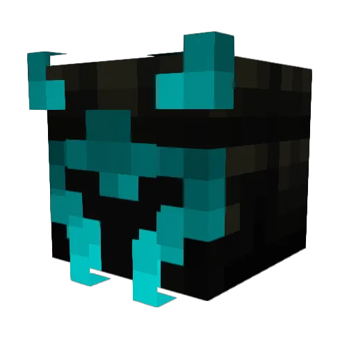 Lobobat Minecraft avatar head, 3D render