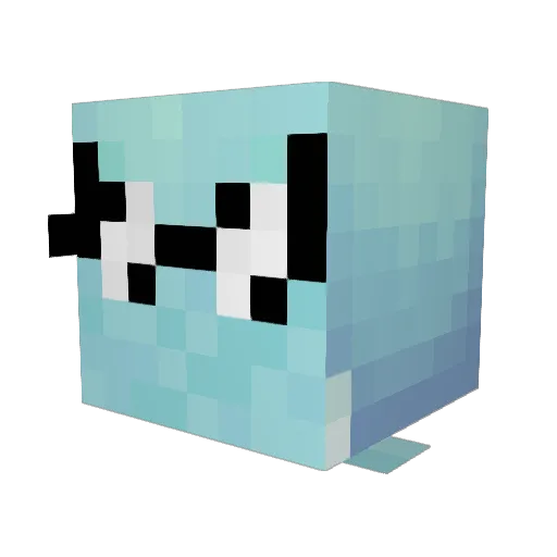 Lobos2013 Minecraft avatar head, 3D render