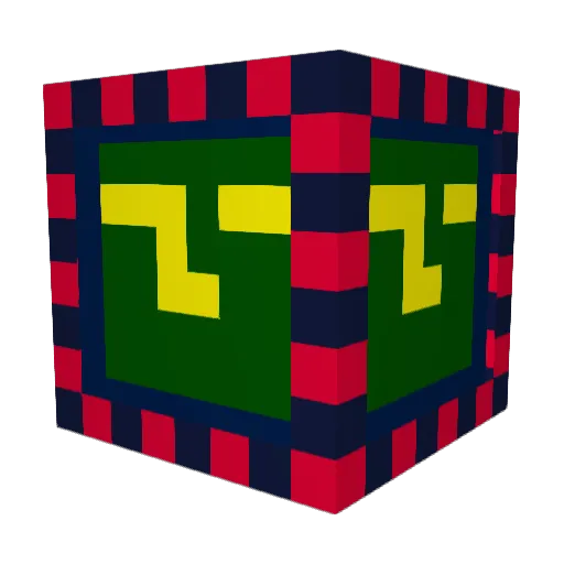 Lobotomy86 Minecraft avatar head, 3D render