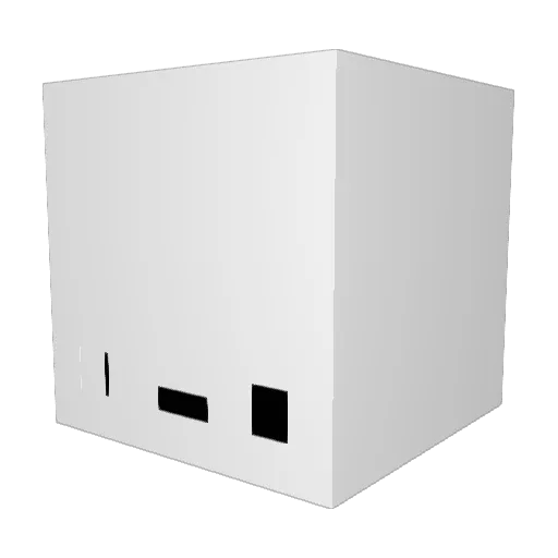 Lobster_Ded Minecraft avatar head, 3D render