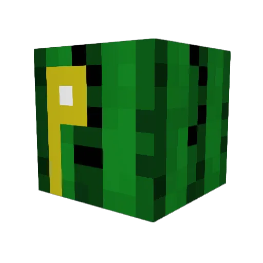 Lobster_Priest Minecraft avatar head, 3D render