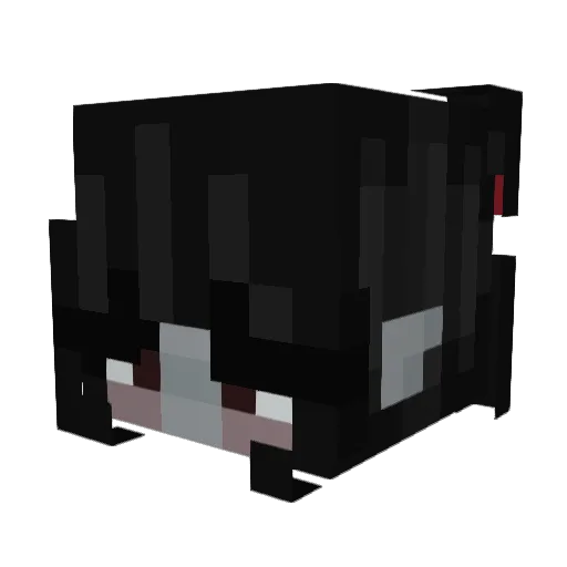 Lobstew Minecraft avatar head, 3D render