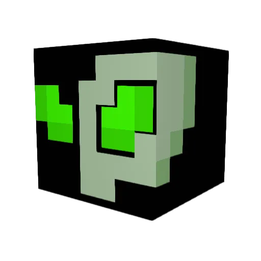 Localhost12 Minecraft avatar head, 3D render