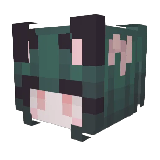 LocalizedFiles Minecraft avatar head, 3D render