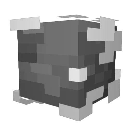 Locallime Minecraft avatar head, 3D render