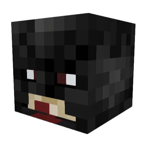 LocalzOnYT Minecraft avatar head, 3D render