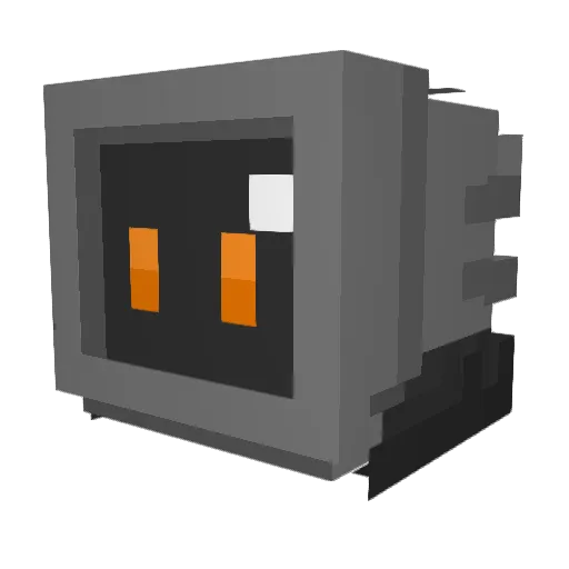 Locarthemanbeast Minecraft avatar head, 3D render