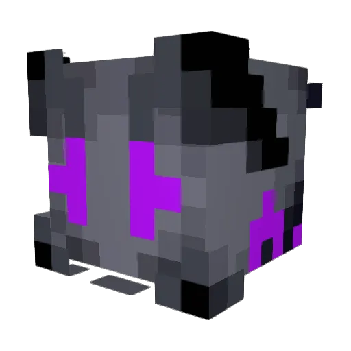 Lochal Minecraft avatar head, 3D render
