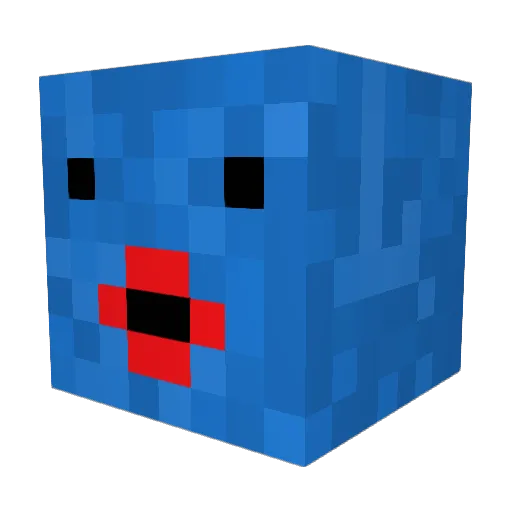Lock94 Minecraft avatar head, 3D render