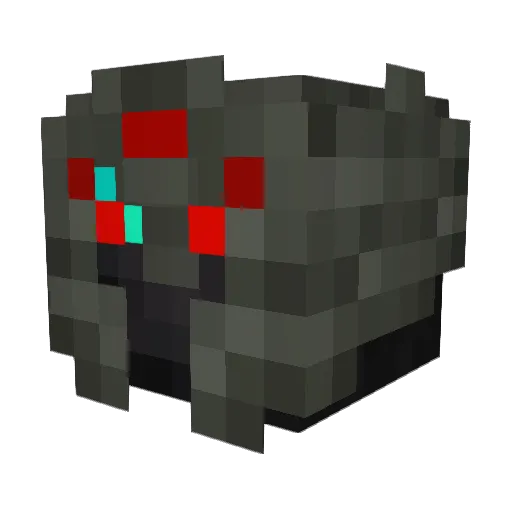 LockDudebro Minecraft avatar head, 3D render