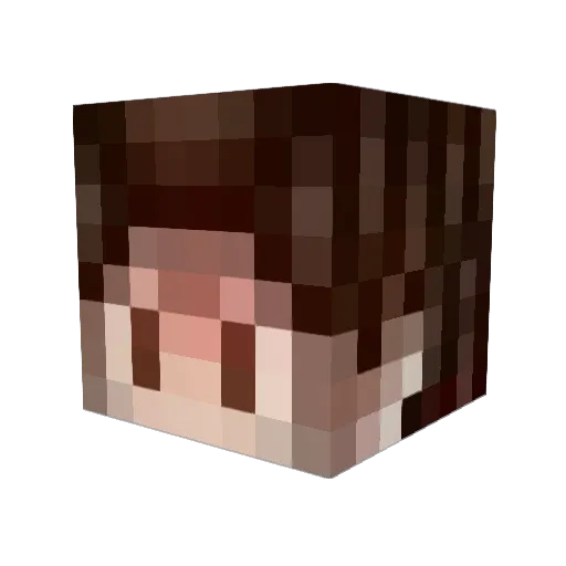 LockJawChris Minecraft avatar head, 3D render