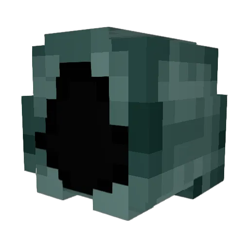 Lockaras Minecraft avatar head, 3D render