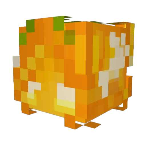 Locket3er Minecraft avatar head, 3D render