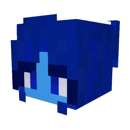 Lockjaw_Larry Minecraft avatar head, 3D render