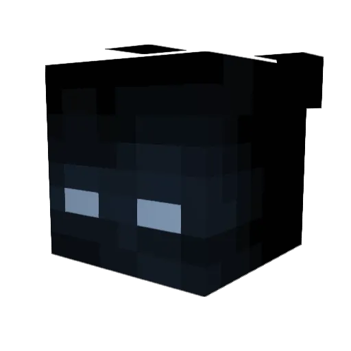 LocoMacho64 Minecraft avatar head, 3D render