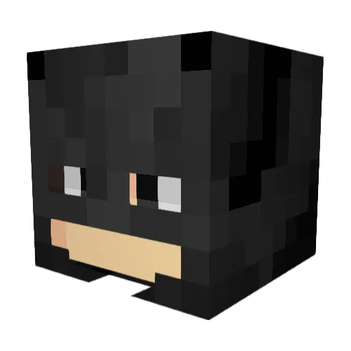 Locooo29 Minecraft avatar head, 3D render