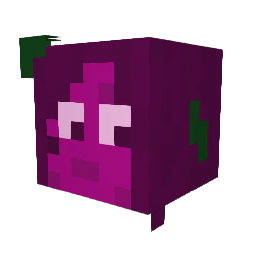 Locynye Minecraft avatar head, 3D render