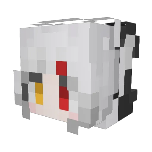 Loen_xp Minecraft avatar head, 3D render