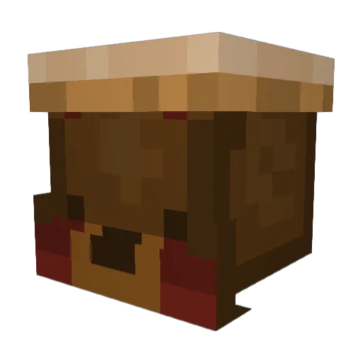 Loesh_ Minecraft avatar head, 3D render