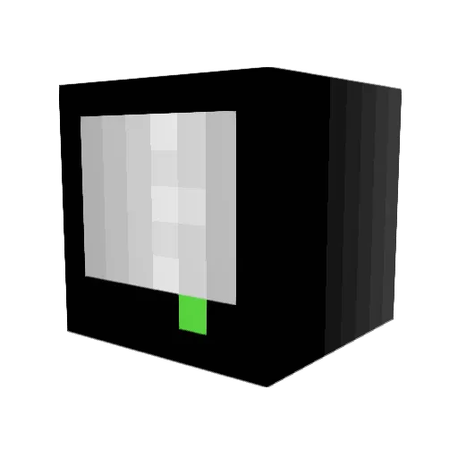 Loewi99 Minecraft avatar head, 3D render