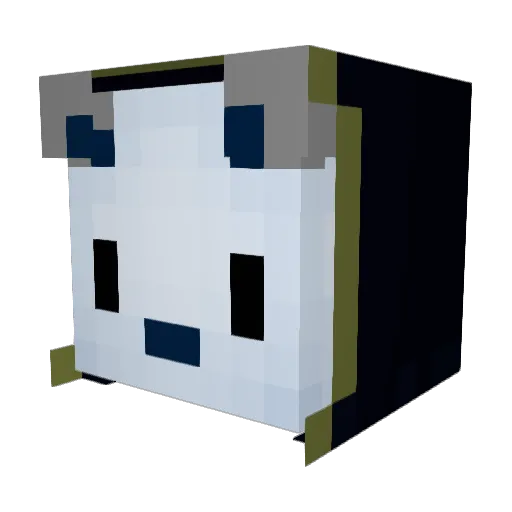 Logan270 Minecraft avatar head, 3D render