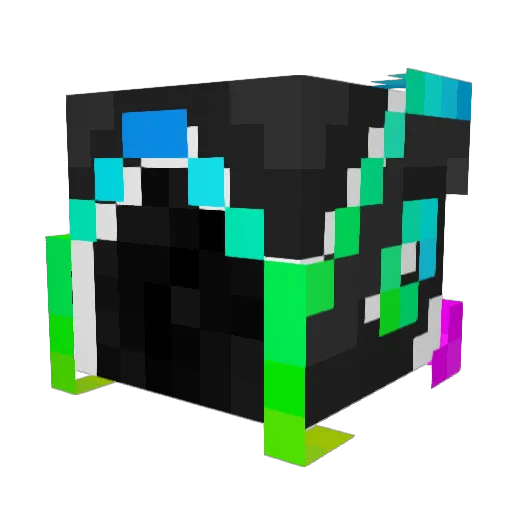 LoganJSR Minecraft avatar head, 3D render