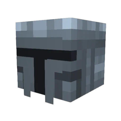 LoganMalone Minecraft avatar head, 3D render