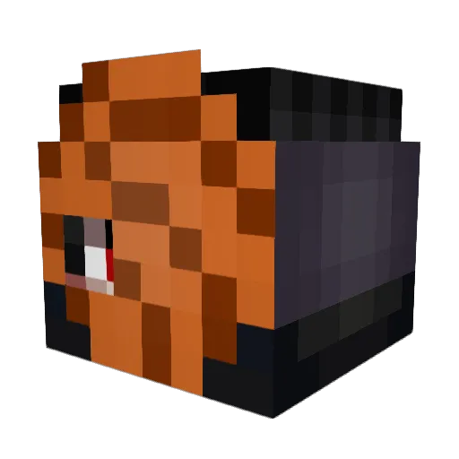 LoganSLAM Minecraft avatar head, 3D render