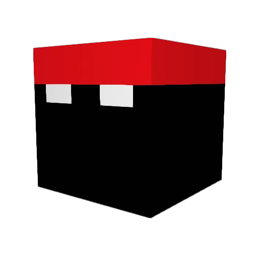 Logan_Beutel Minecraft avatar head, 3D render