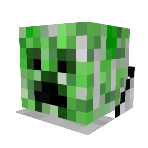 Loganater2003 Minecraft avatar head, 3D render