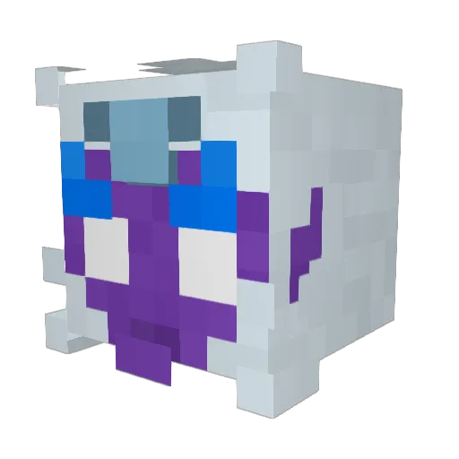 LoganisGood29233 Minecraft avatar head, 3D render