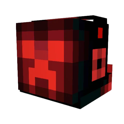 Loganmcgrath Minecraft avatar head, 3D render
