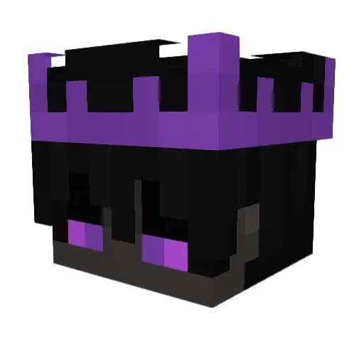 Loganofficial Minecraft avatar head, 3D render