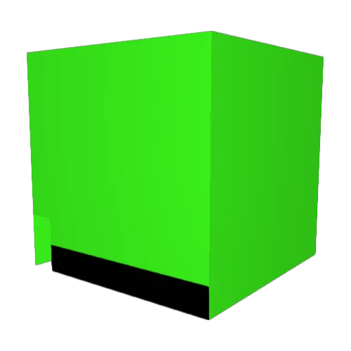 Loganpower Minecraft avatar head, 3D render