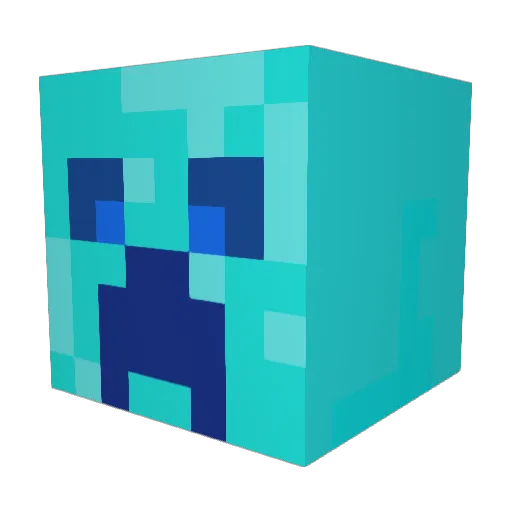 Loganpw831 Minecraft avatar head, 3D render